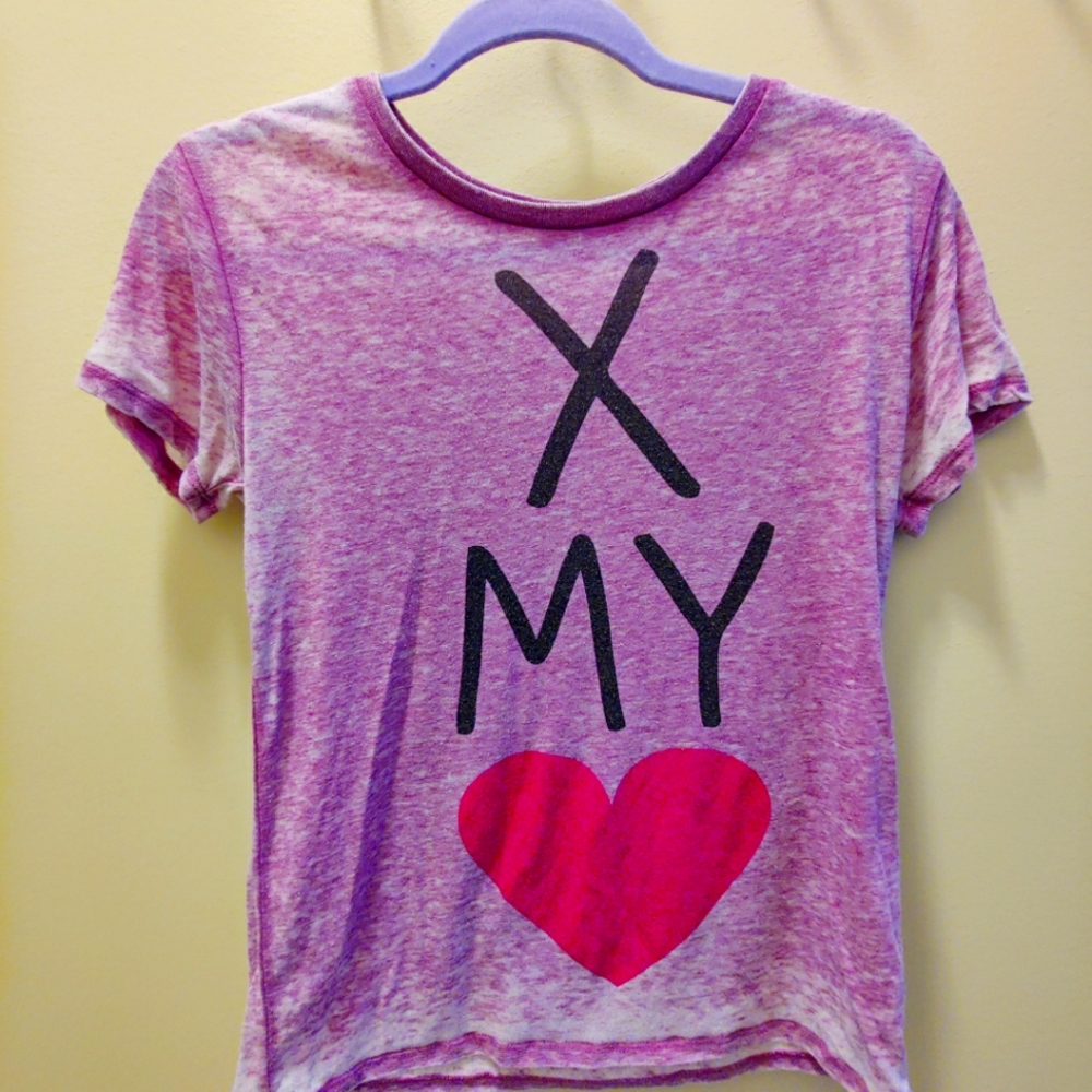 Forever 21 Cross My Heart shirt